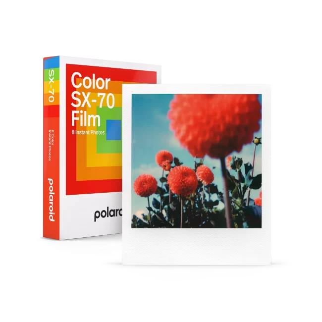 Polaroid pellicola SX70 a colori