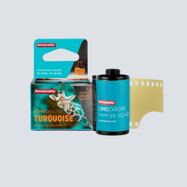 Rullino LomoChrome Turquoise 35 mm ISO 100–400