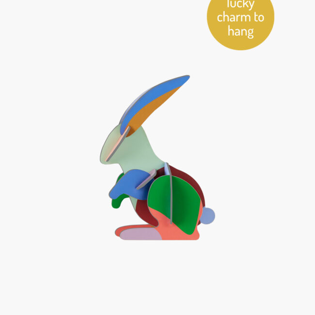 Descrizione a parete - Coniglio