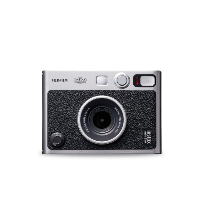 Macchina Istantanea del Brand Fujifilm. Instax Mini Evo nella colorazione Black