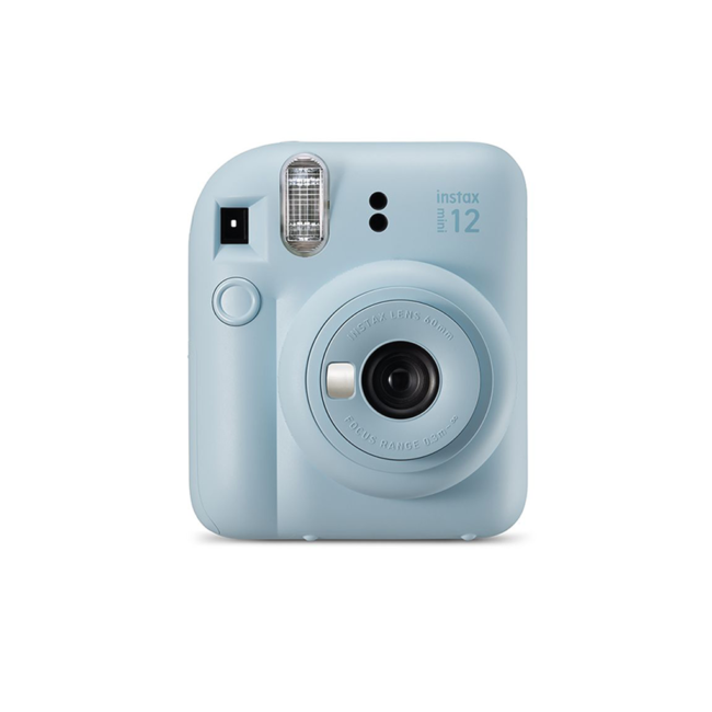 Macchina Istantanea del Brand Fujifilm. Instax Mini 12 nella colorazione Pastel Blue