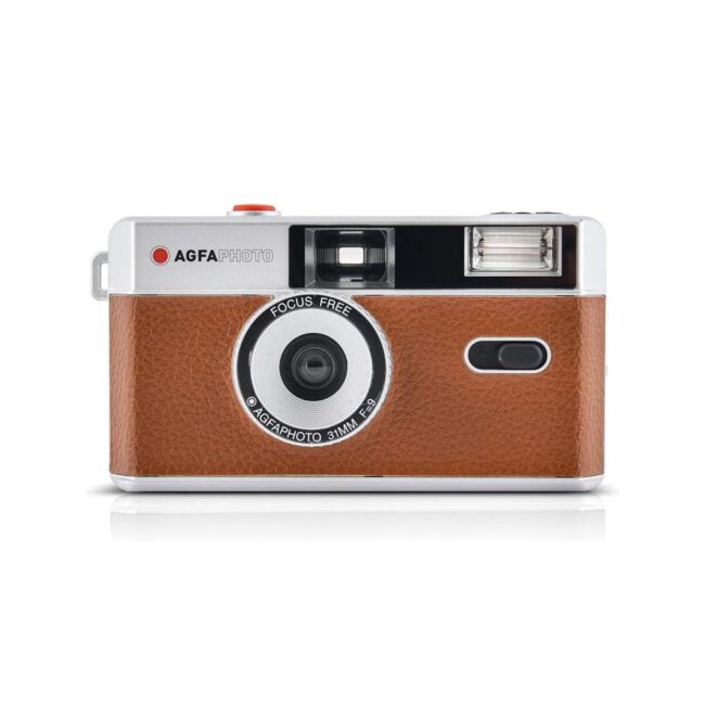Agfa Analogue Photo Camera Coffee Brown