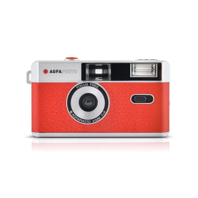 Agfa Analogue Photo Camera Red