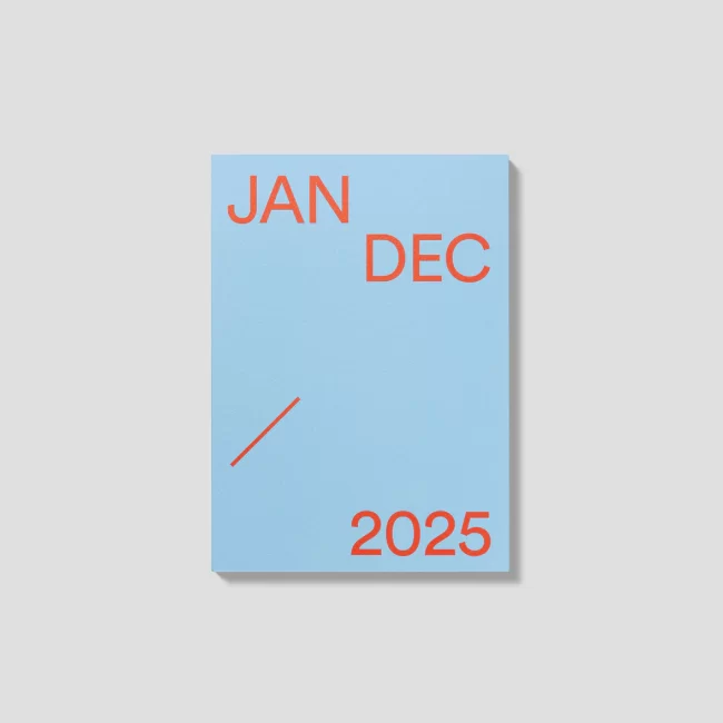 2025 planner powder blue A5 outside Mishmash