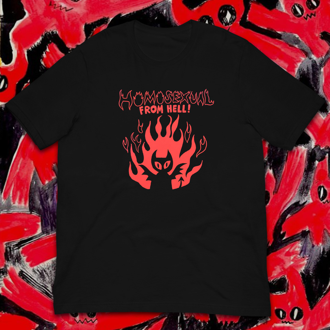 Homosexual from hell tee_Arch Budzar