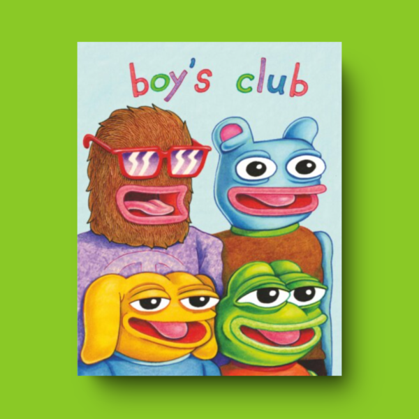 Boy's club fumetto di Matt Furie pubblicato con la casa editrice eris edizione