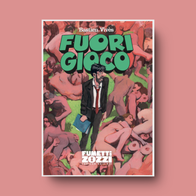 "Fuorigioco" fumetto in bianco e nero di Bastien Vivès pubblicato con Comicon Edizioni