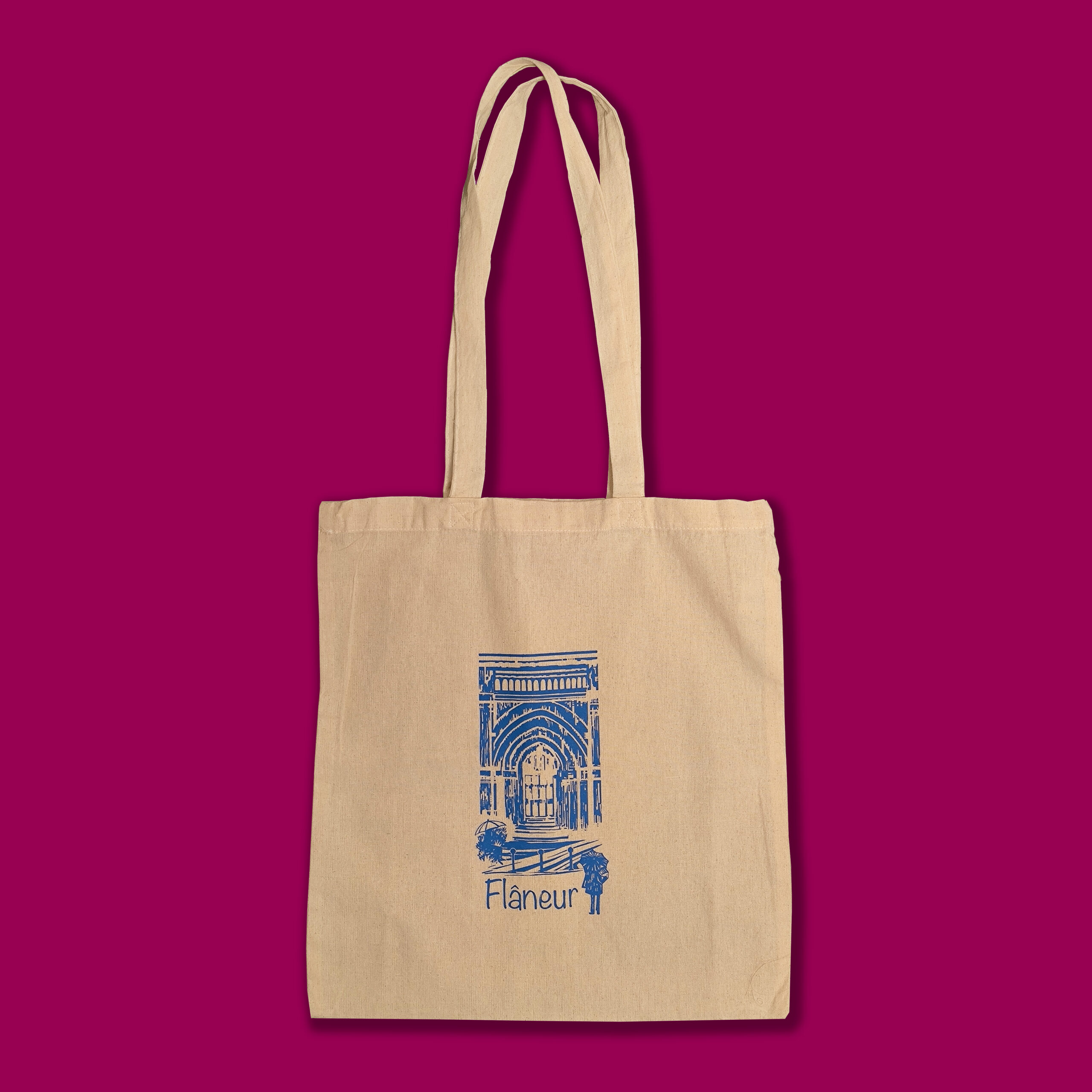 Tote bag flaneur laura tartaglini