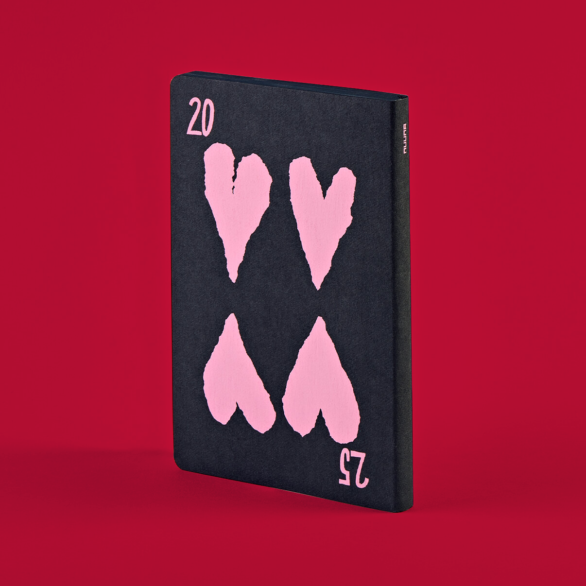 Planner settimanale 2025 "Ace of Hearts" - Nuuna 2 Agenda Settimanale 2025 Ace Of Hearts Nuuna - retro