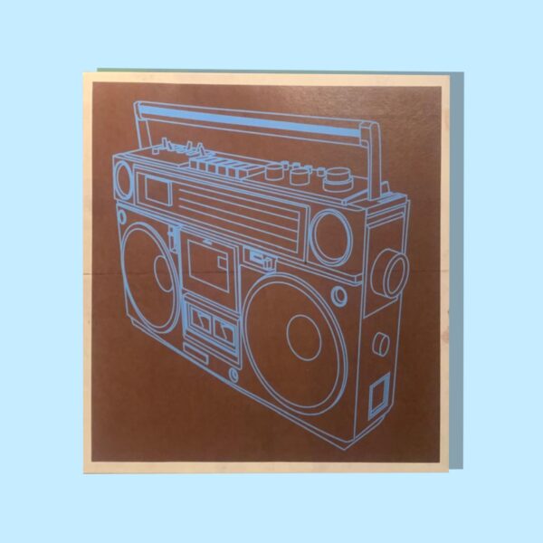 "Ghetto Blaster " - Sketchbook artigianale Legatoria Librare