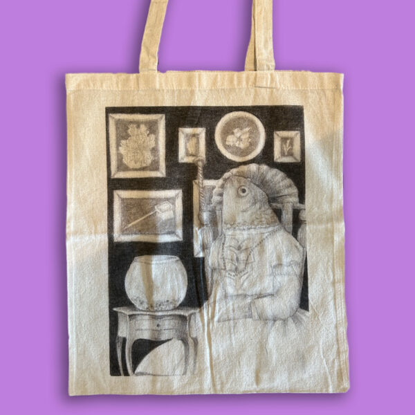 "Pesce rosso" Tote bag - Maria Longo