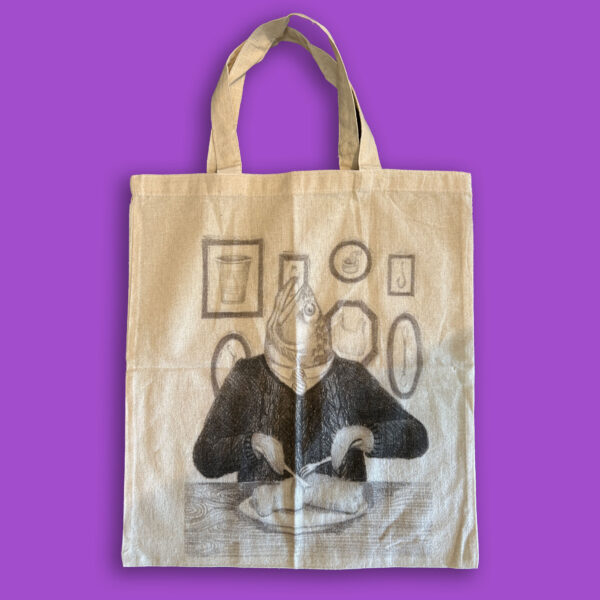 "Pesce plastica" Tote bag - Maria Longo