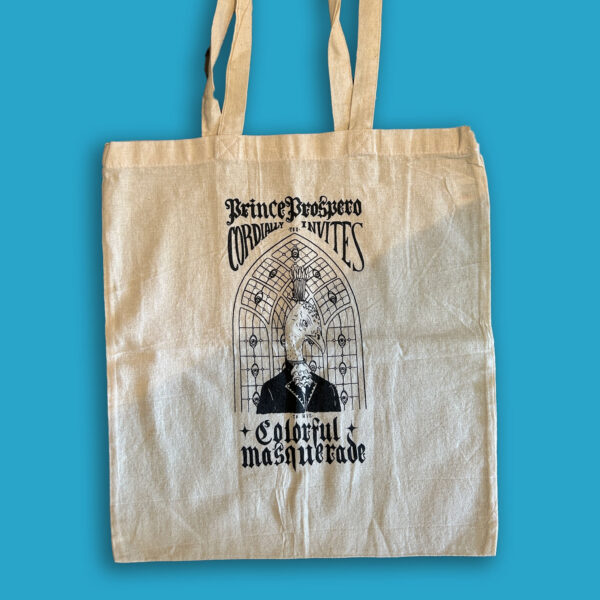 "Principe prospero" Tote bag serigrafata - Maria Longo