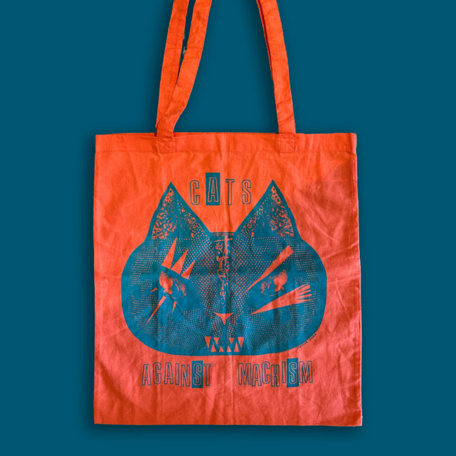 totebag cats against machism