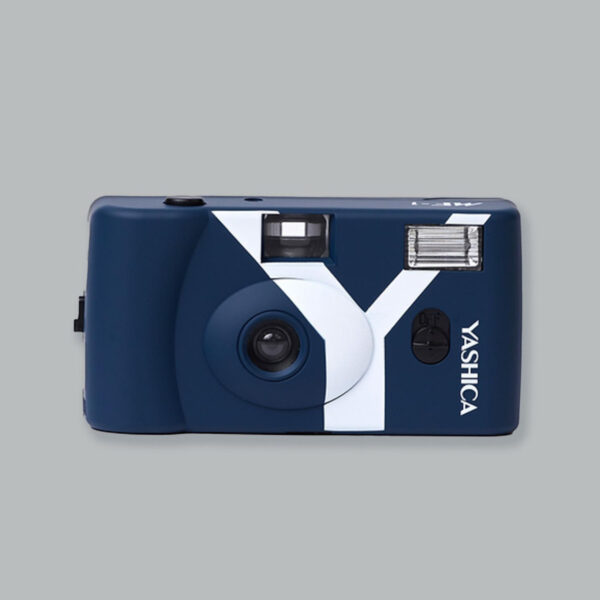 Yashica MF-1 - fotocamera analogica - Prussian Blue