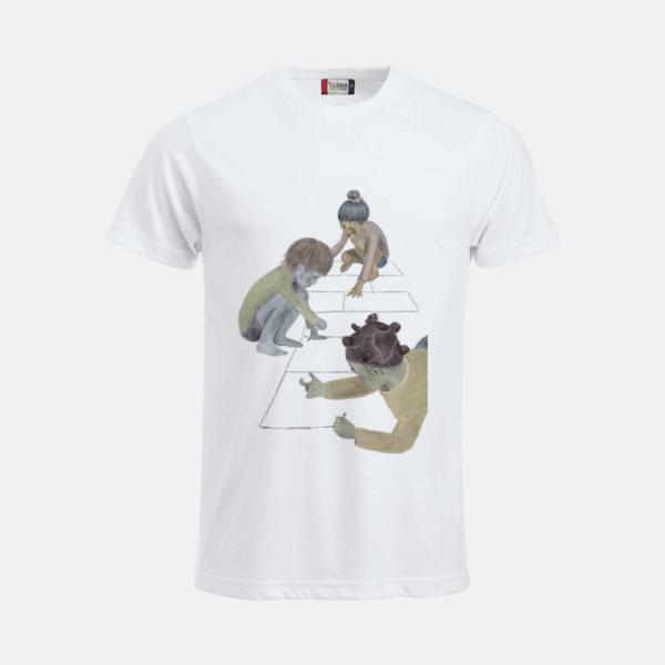 “RAYUELA - Da qui nacque” - T-shirt illustrata di Maria Guarnieri