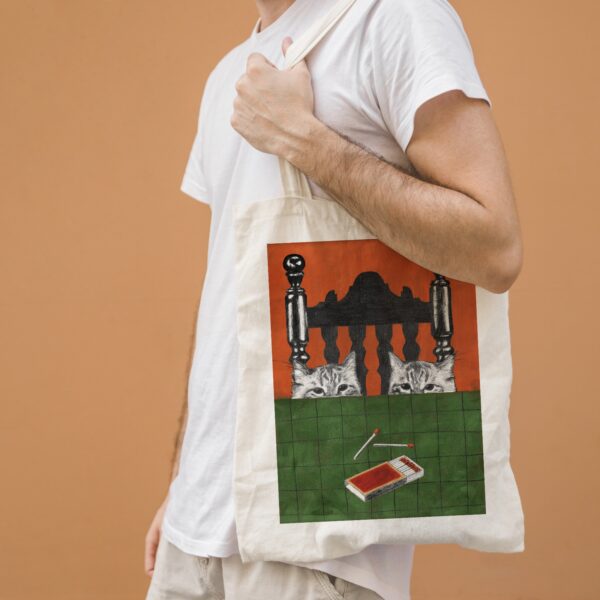 “La tristissima storia degli zolfanelli” - Tote bag illustrata di Daniela Vizzino