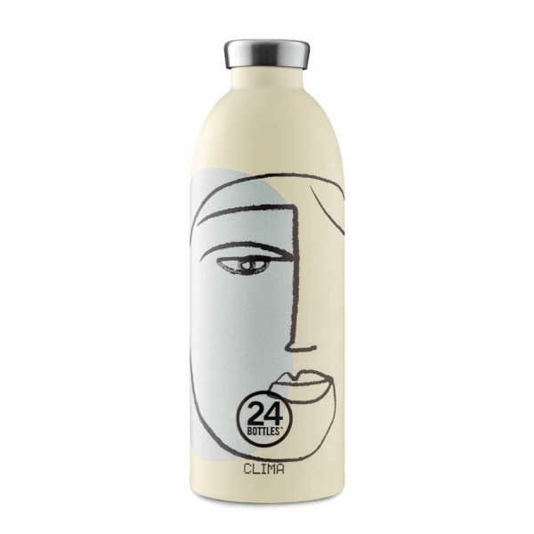 Borraccia 24Bottle White Calypso clima 850 ml