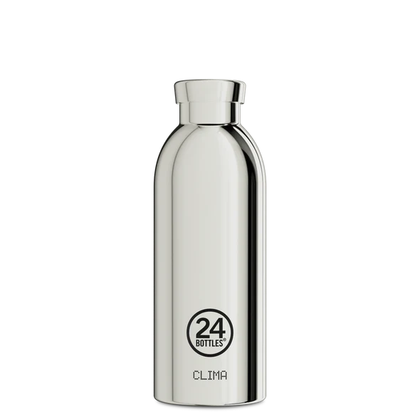 Borraccia "Mirror Steel" - 24Bottles Clima 500ml