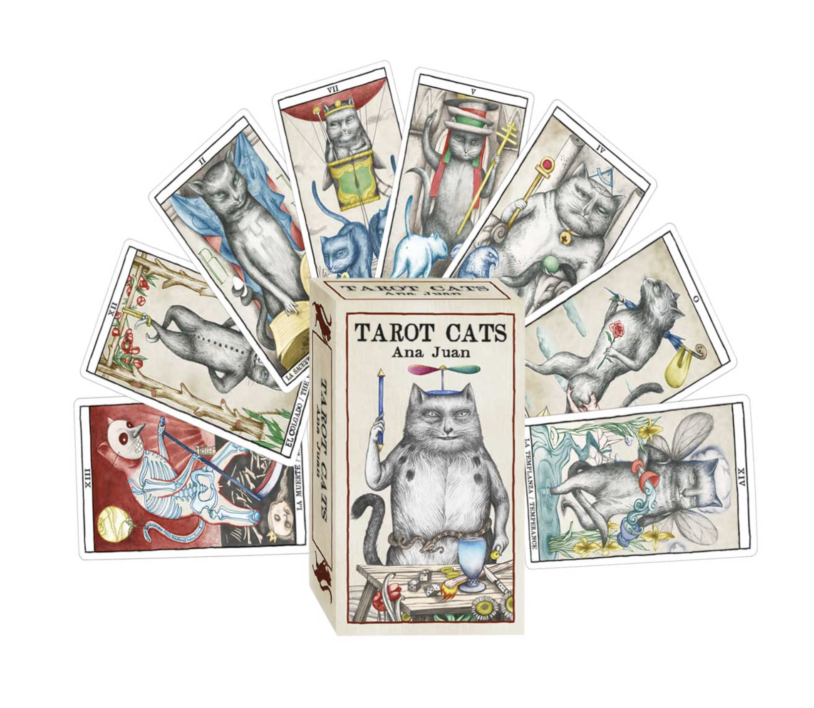 Tarocchi - Tarot cats - by Ana Juan 1 Tarocchi - Tarot cats - by Ana Juan