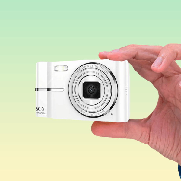 Fayibuy bianca macchinetta digitale compatta