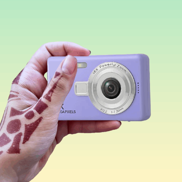 Purple Shot fotocamera digitale compatta