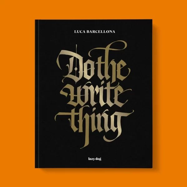 Cover Do the write thing Luca Barcellona Lazy Dog Press