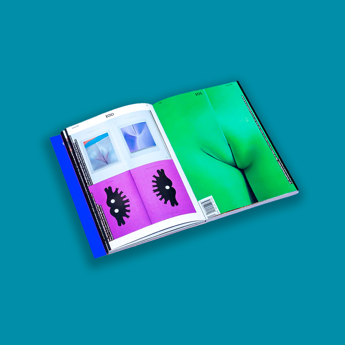 Slanted 45 - "Sex" 2 Slanted 45: Sex Una sezione colorate interna del magazine che presenta alcune immagini riguardo la sessualità e il corpo