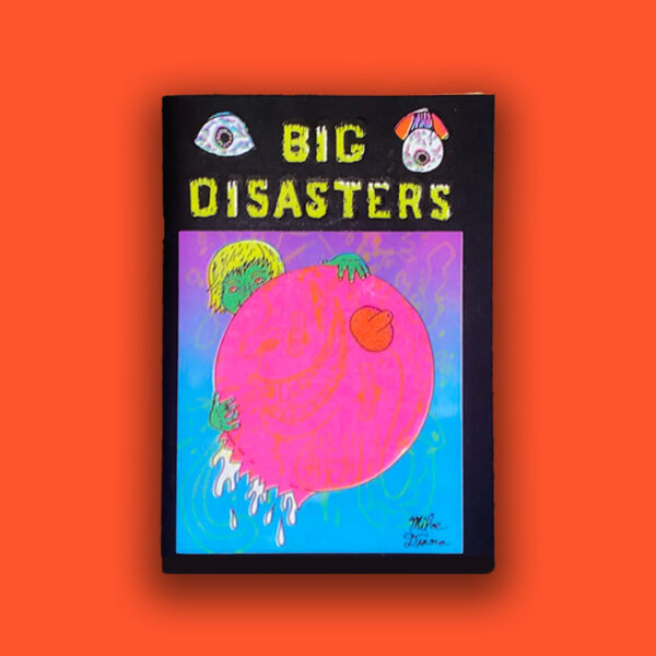 "big disaster"- Fumetto in serigrafia 17x24 di Mike Diana