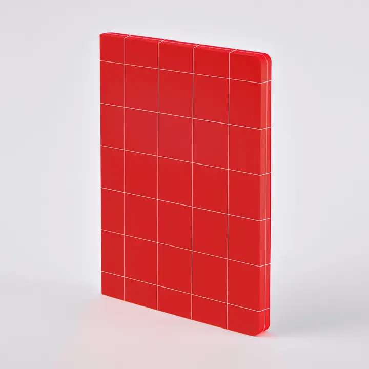 Notebook "Break The Grid" red L - Nuuna 1 Notebook "Break The Grid" red L - Nuuna