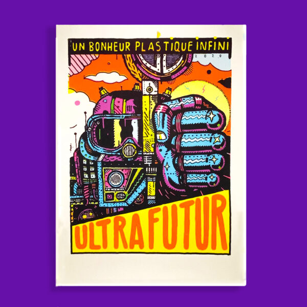 "Moolinex"-Poster in serigrafia 50x70 di ULTRA FUTUR