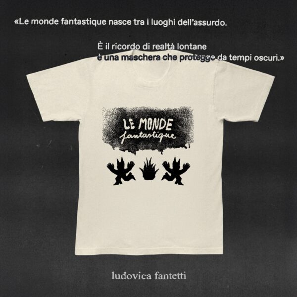 "Le monde fantastique" T-shirt - Ludovica Fantetti