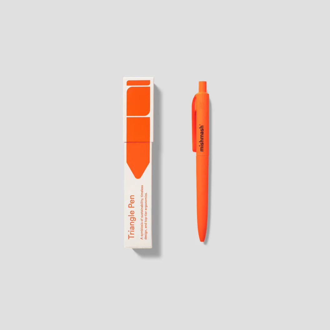 Triangle Pen Coral 1 Triangle Pen Coral
