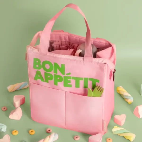 BORSA TERMICA PER PRANZO ISOTERMICA PINK BON APPรTIT HF