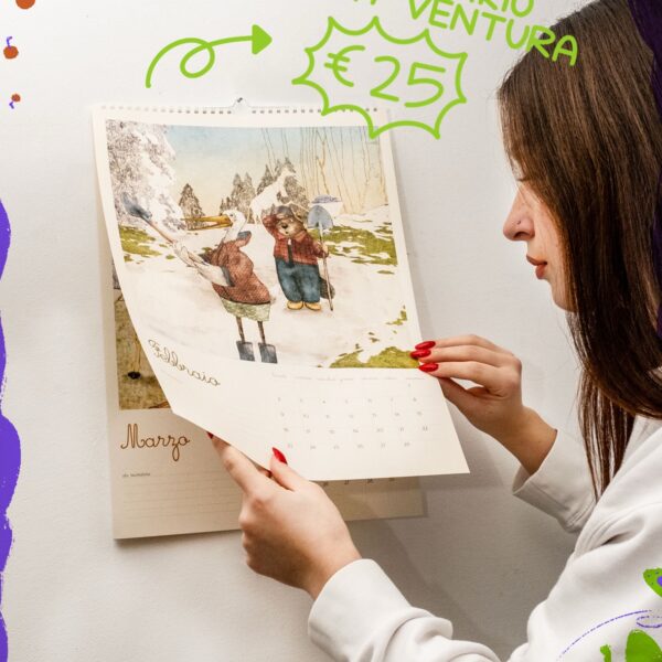 Calendario illustrato 2026 - Marisa Ventura