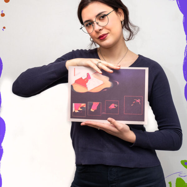 "Grief" - Poster A4 di Juan Bernabeu