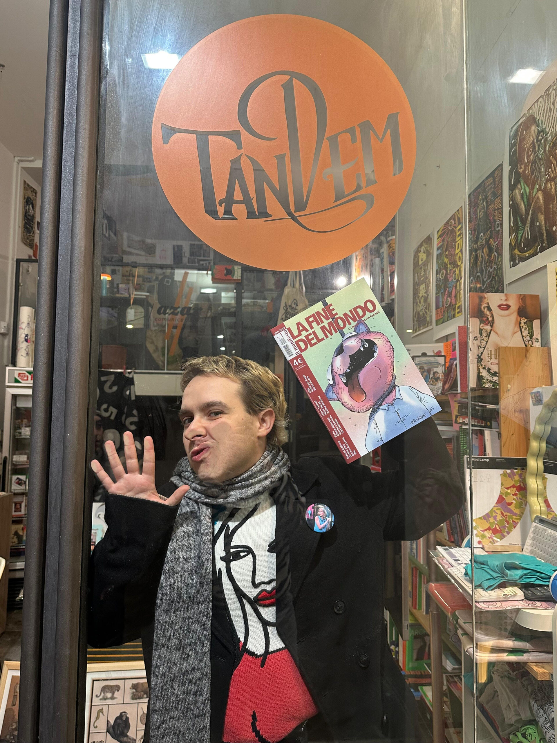 " LA FINE DEL MONDO " - il manifesto 2 " LA FINE DEL MONDO " - il manifesto - immagine 2