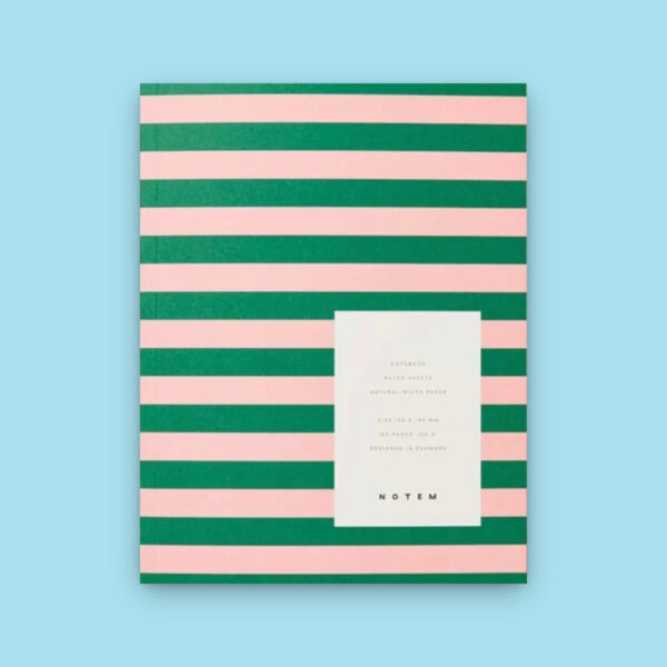 Quaderno Uma Medium Green & Rose