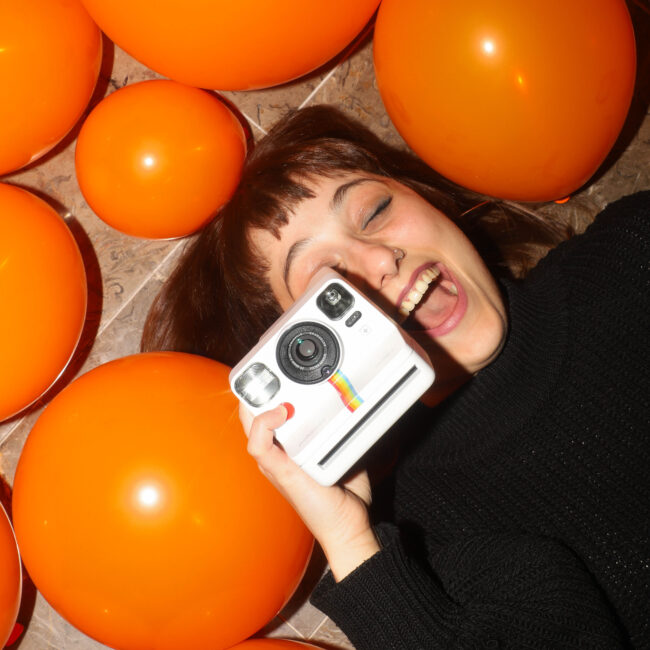 Polaroid bianca nuova