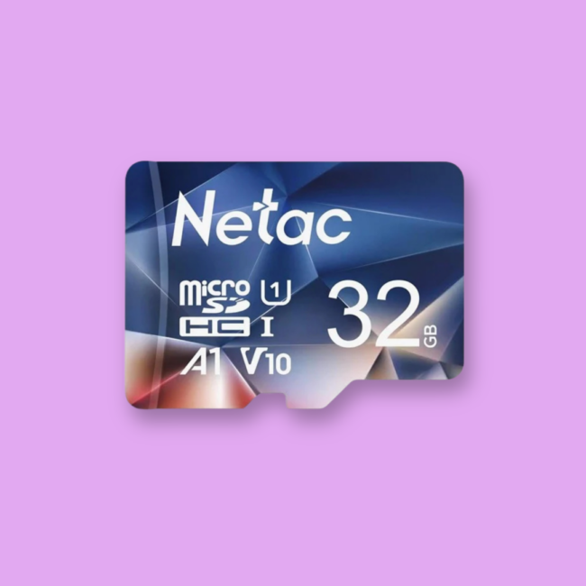 Scheda microSD 32GB Netac