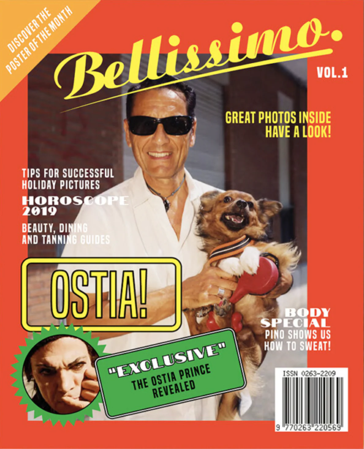 Bellissimo ostia rosso