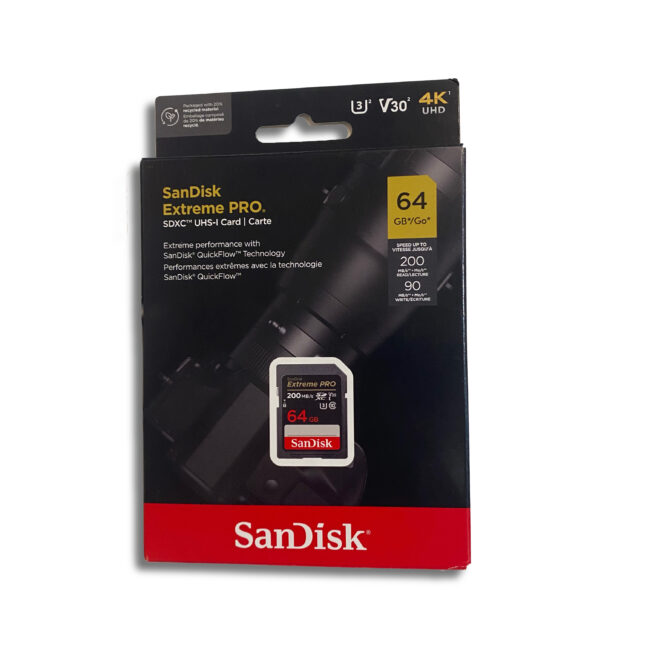 sandisk extreme pro 64go