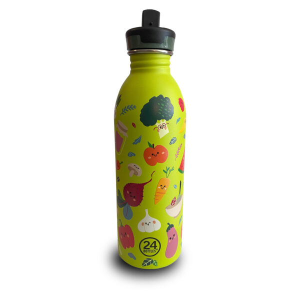 Borraccia “Kids Bottle – Veggie Friends” – 24Bottles Urban 500ml