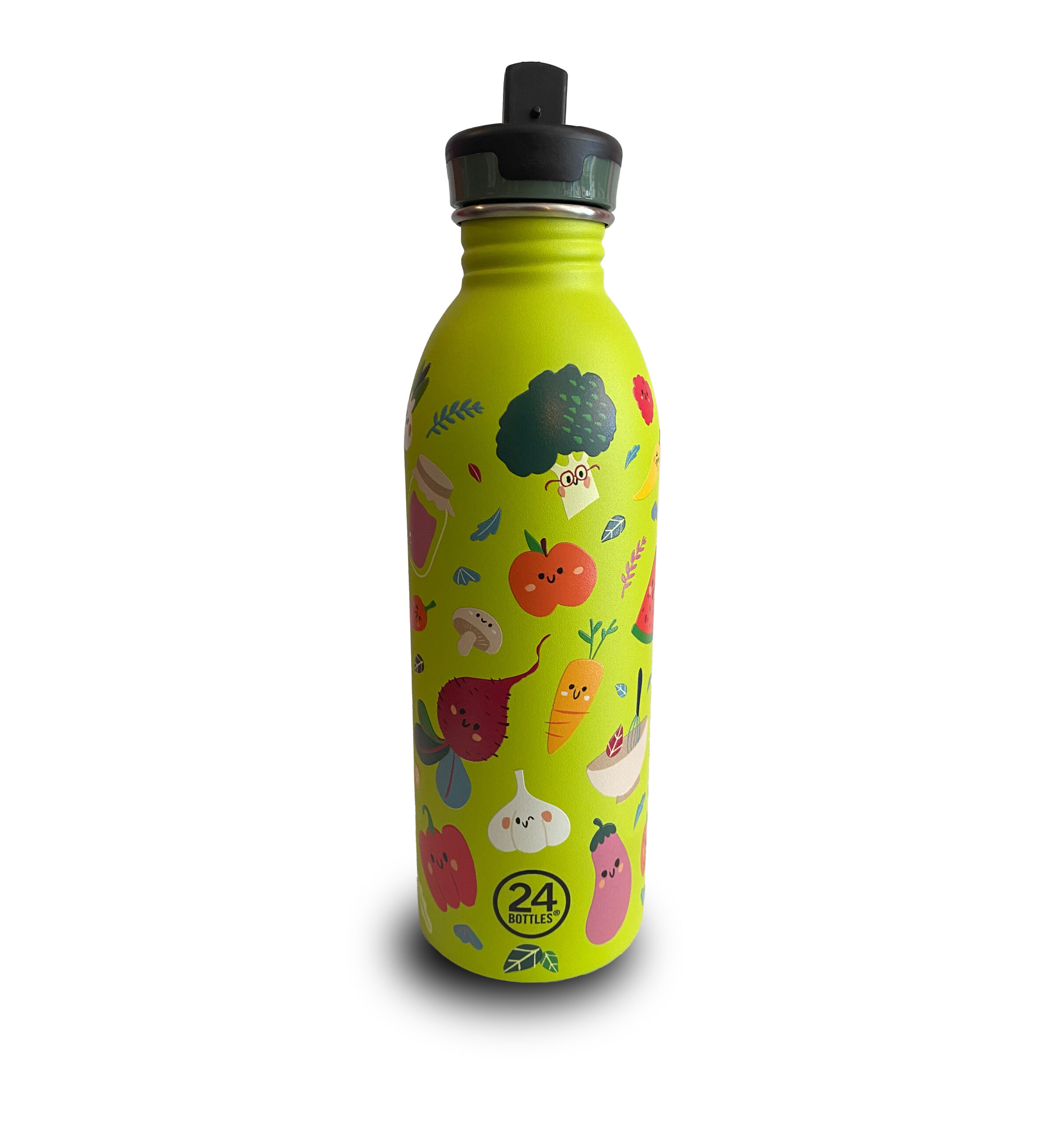 Borraccia "Kids Bottle - Veggie Friends" - 24Bottles Urban 500ml 1 Borraccia “Kids Bottle – Veggie Friends” – 24Bottles Urban 500ml