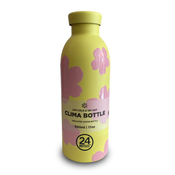 Borraccia “Daydreaming Yellow” – 24Bottles Clima 500ml