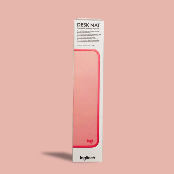 Desk mat Logitech rosa