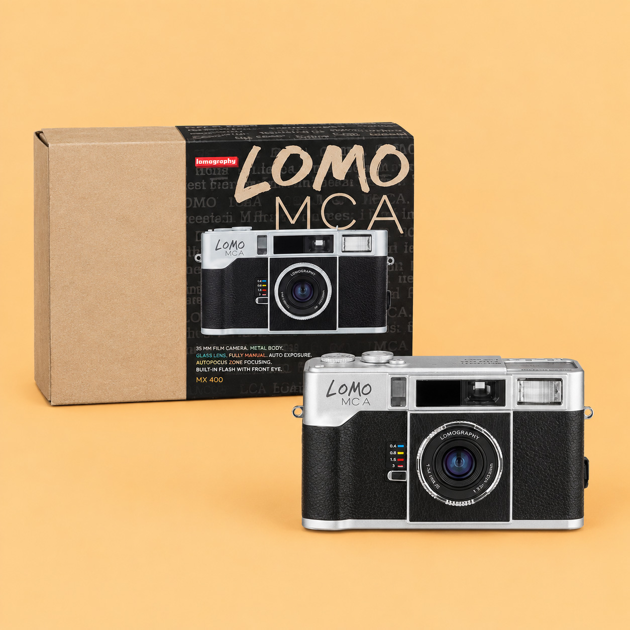 Lomo MC-A Camera Silver
