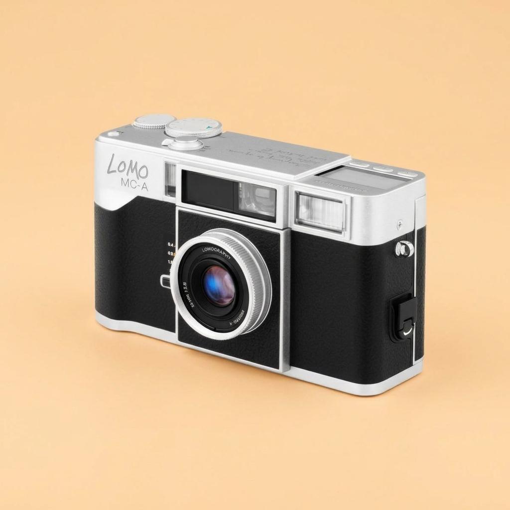 Lomo MC-A Camera Silver