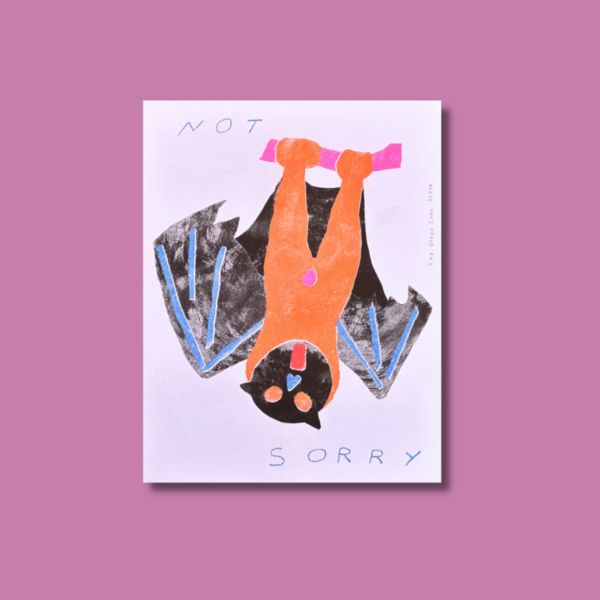 Poster Ivy Zheyu Chen not sorry