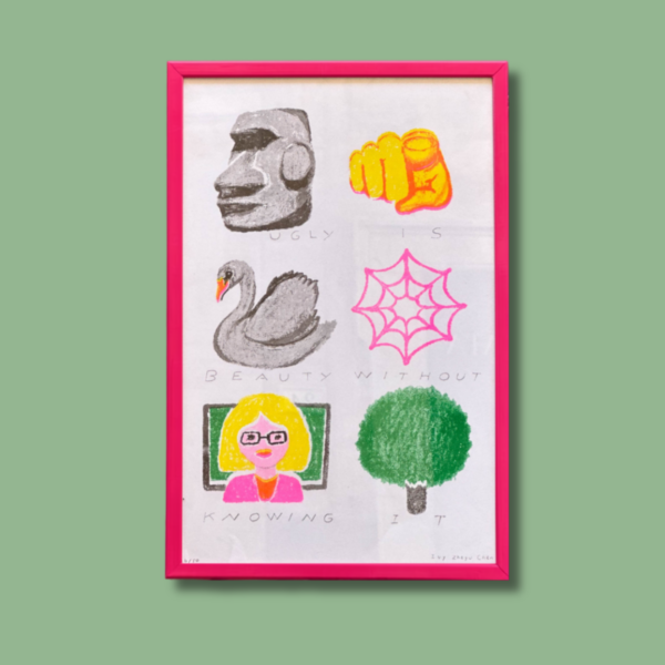 Ugly is beauty Ivy Zheyu Chen poster